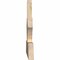 Ekena Millwork Richland Rough Sawn Timber Gable Bracket, Douglas Fir, 96"W x 24"H x 2"D x 6"F, 6/12 Pitch GBW096X24X0206RIC00RDF - alternate 2
